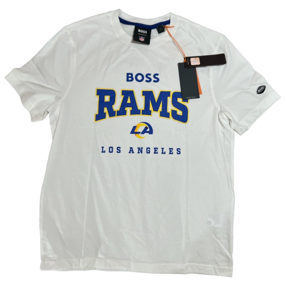 Boss x NFL stretch cotton T shirt